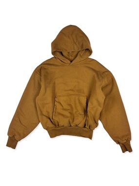 Yeezy x GAP YZY Double Layered Heavyweight Brown Hoodie